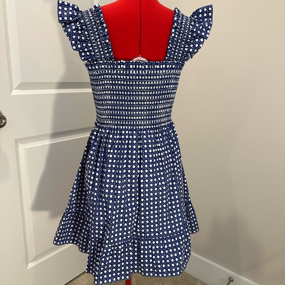 Hill House Blue and White Mini Dress - Picture 5 of 6